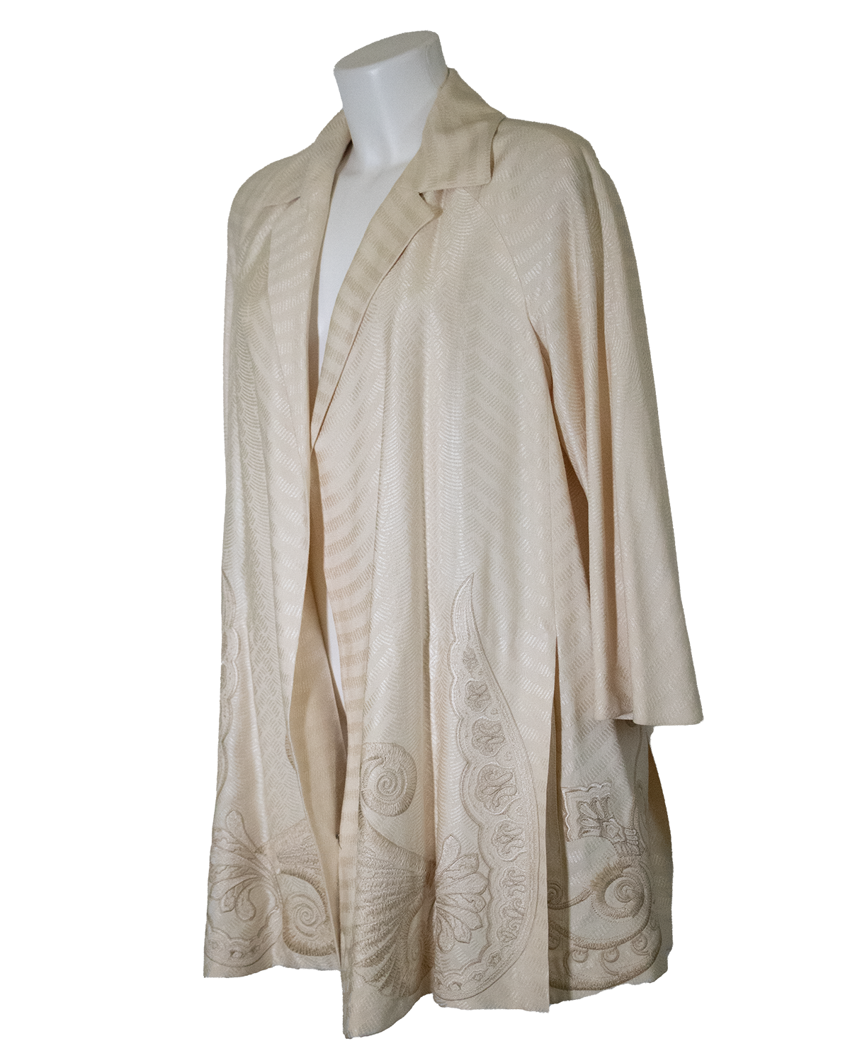 Gianfranco Ferrè Ivory cape ss1988