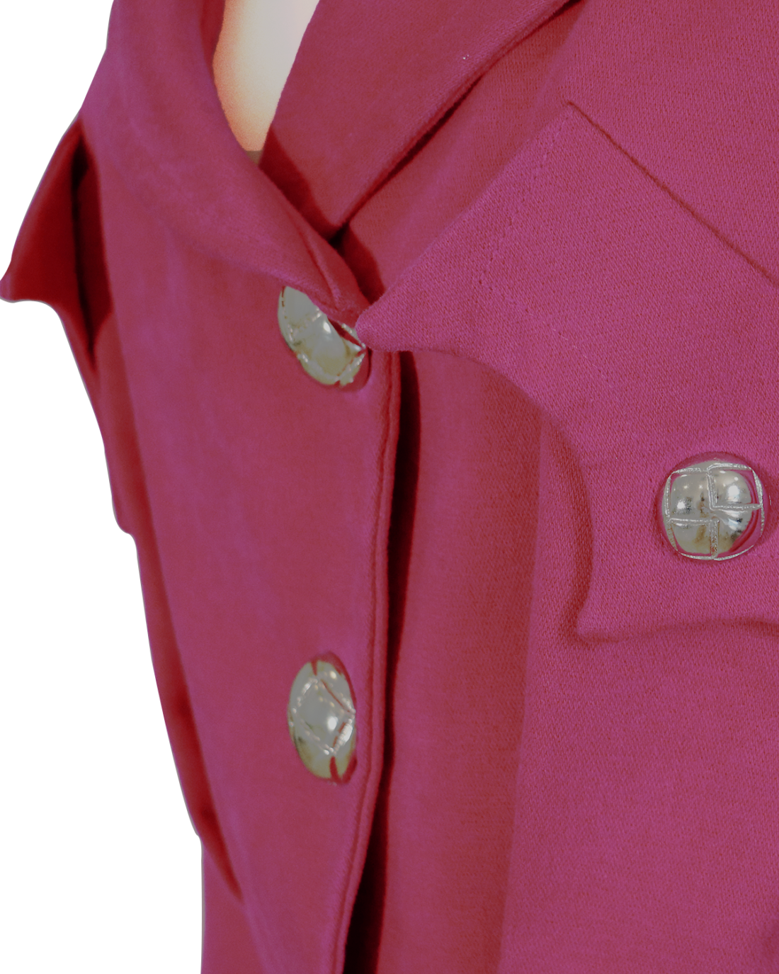 Thierry Mugler Fuchsia Jacket from 1990s