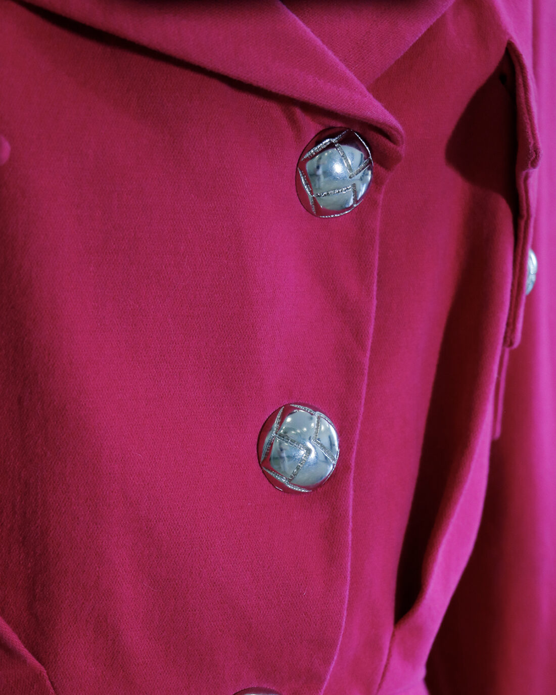 Thierry Mugler Fuchsia Jacket from 1990s