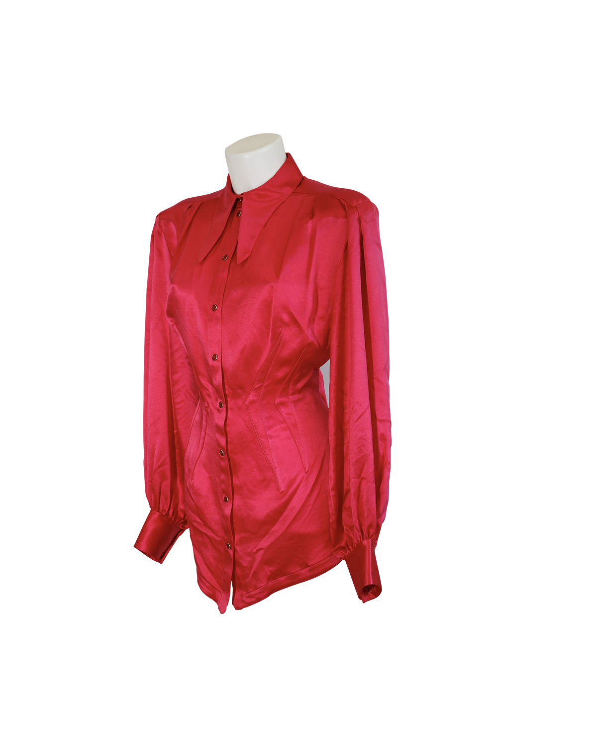 Thierry Mugler Fuchsia Shirt 1985