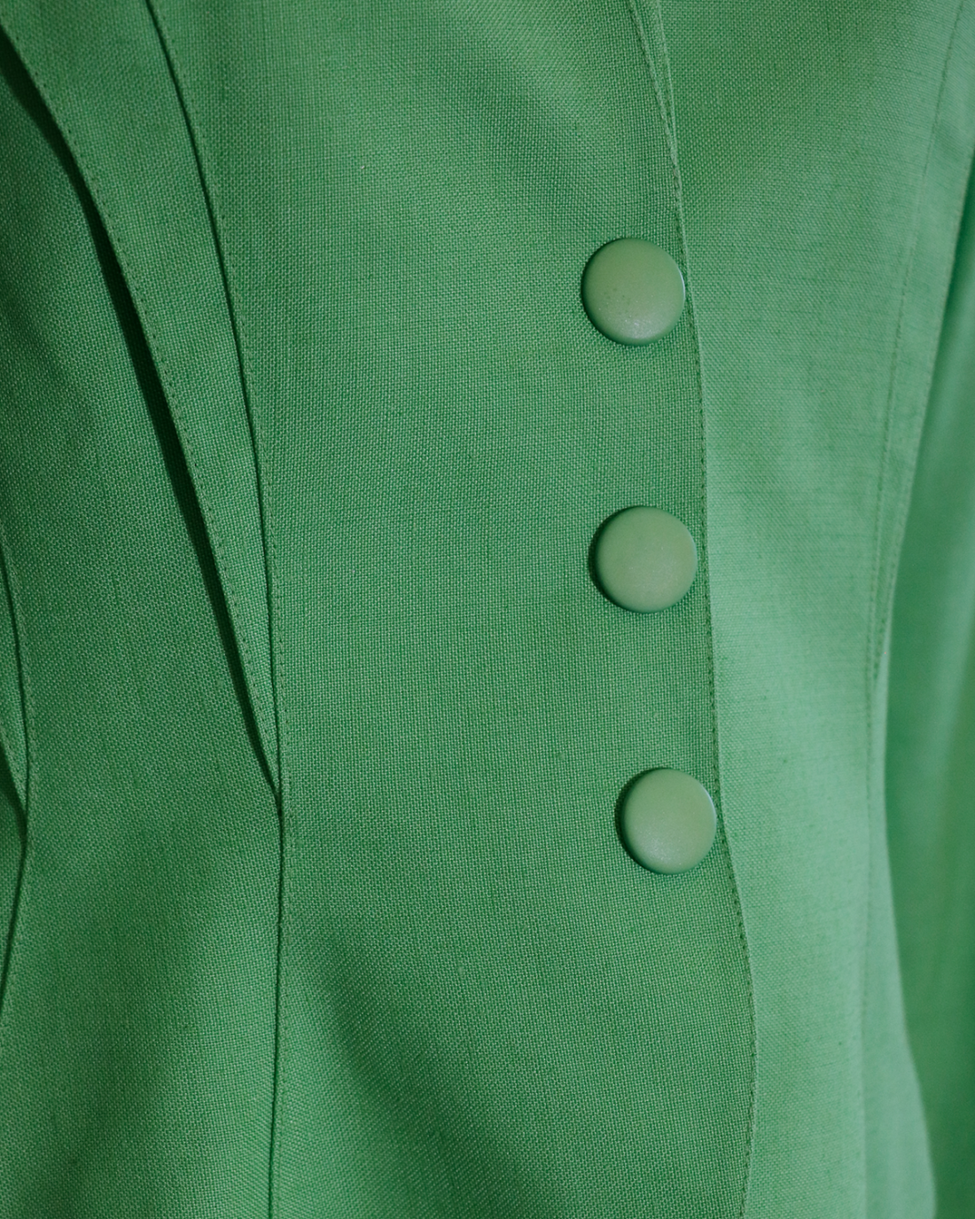 Thierry Mugler Green Suit from 1990s