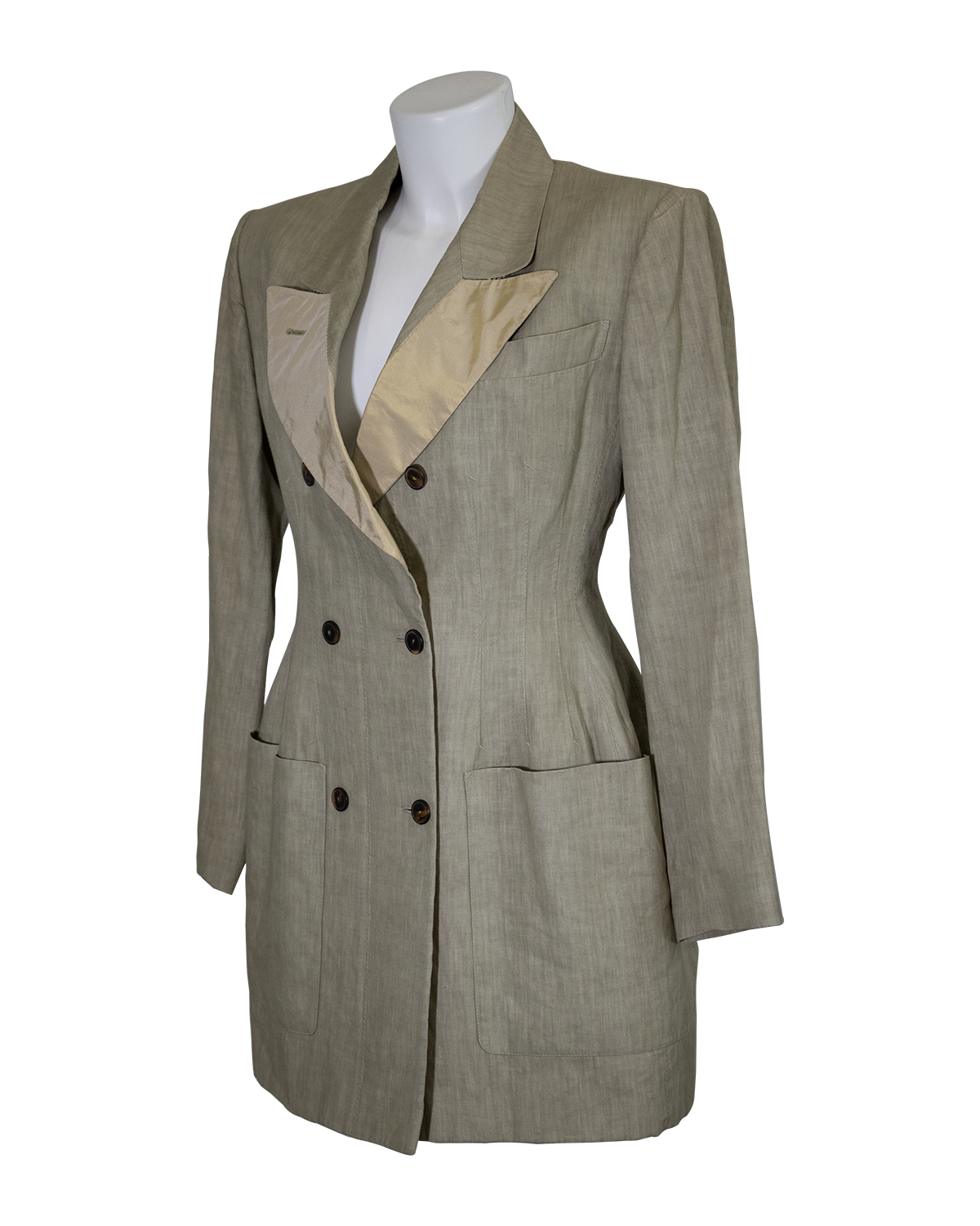 Jean Paul Gaultier Grey Blazer from 1980s