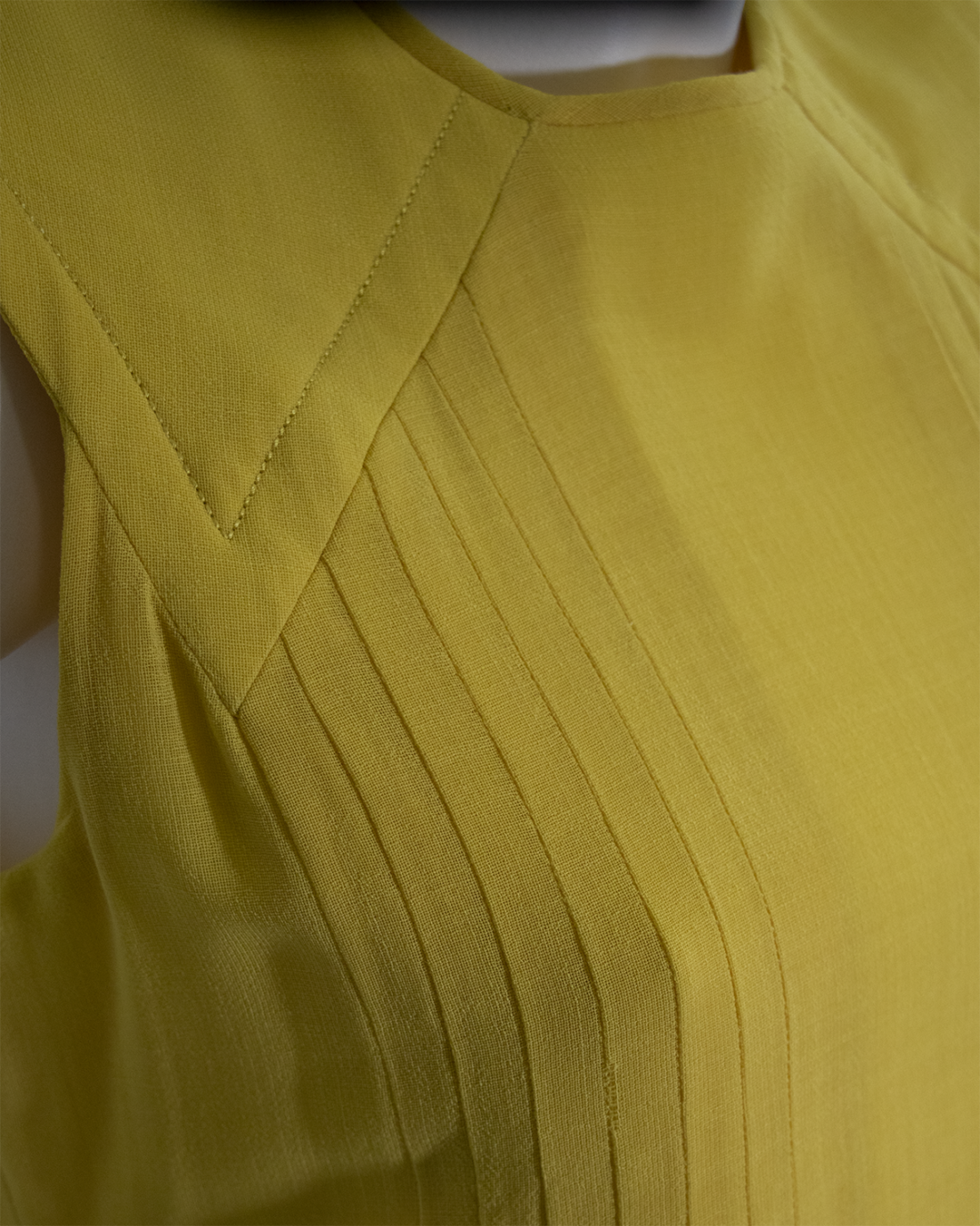 Pierre Cardin Yellow Dress from 1970s