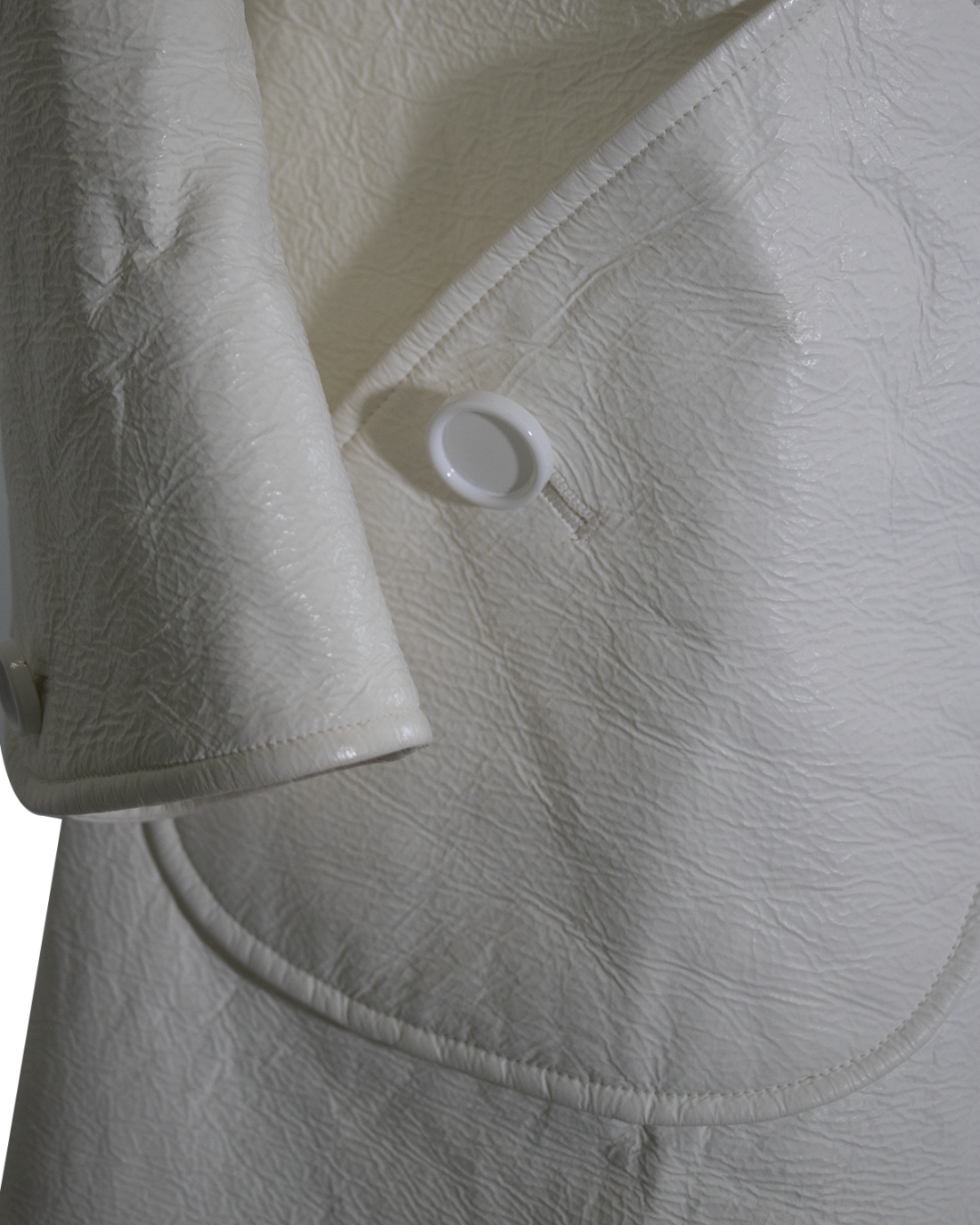 André Courrèges White trench from 2000s