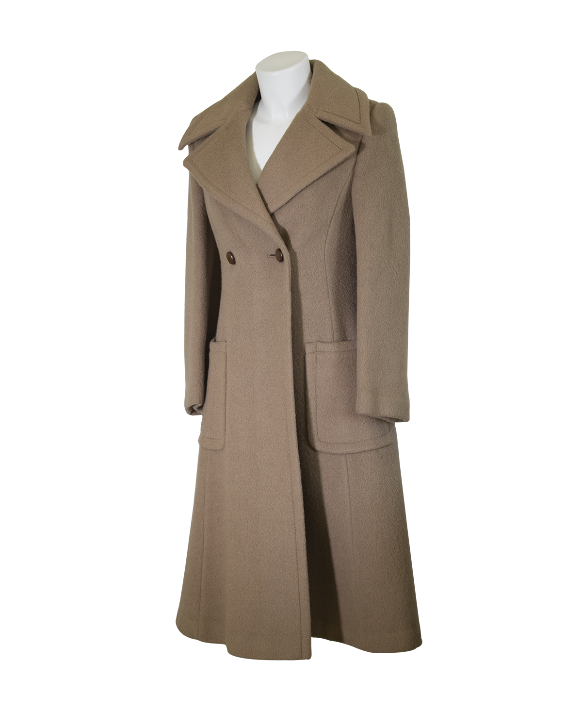 Elsa Schiaparelli - Beige Wool Coat